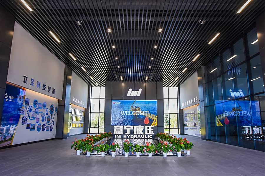Lobby da fábrica